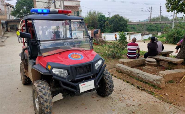 全地形消防摩托車的應用地